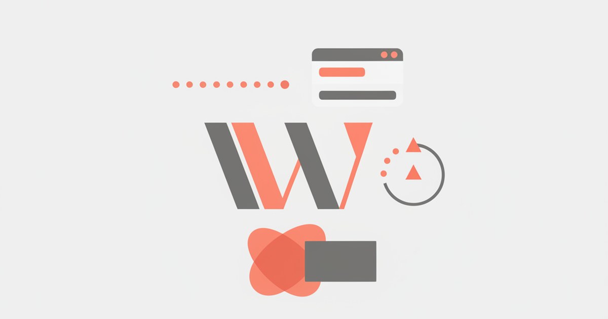 Editorial hero for wordpress developer portfolio