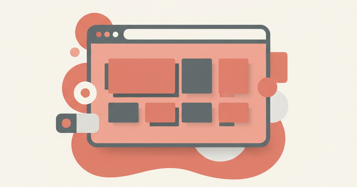 Editorial illustration supporting the article on wordpress portfolio plugin.